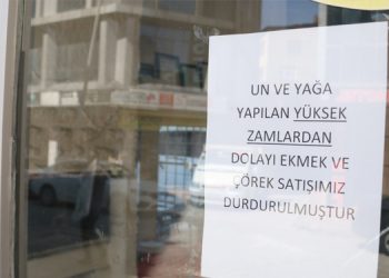 Zamlar yüzünden ekmek ve çörek yapmayı durdurdu