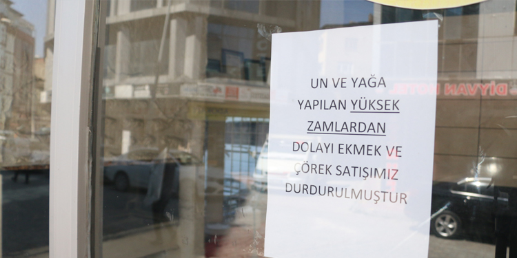 Zamlar yüzünden ekmek ve çörek yapmayı durdurdu Zamlar yüzünden ekmek ve çörek yapmayı durdurdu