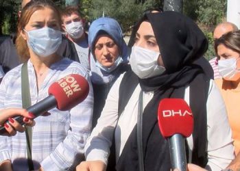 ‘Evim Mağdurları Platformu üyeleri Şişli Demokrasi Parkı’nda eylem yaptı