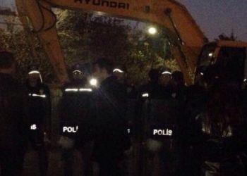 Validebağ Korusu’na polis eşliğinde baskın