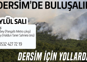 Ekoloji örgütleri Dersim’e gidiyor