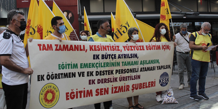 Eğitim Sen: Yüz yüze eğitim için okullar hazır hale getirilmedi Eğitim Sen: Yüz yüze eğitim için okullar hazır hale getirilmedi