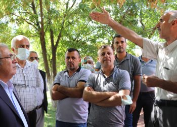 HDP heyeti DEDAŞ’ı protesto eden Lice halkını ziyaret etti