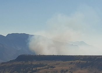 İdil kırsalında yangın