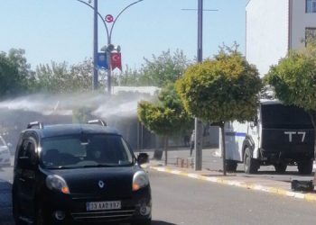 Lice’de DEDAŞ protestosuna polis müdahalesi