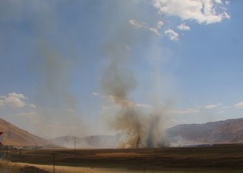 Nehil Sazlık’taki yangın kısmi olarak kontrol altına alındı