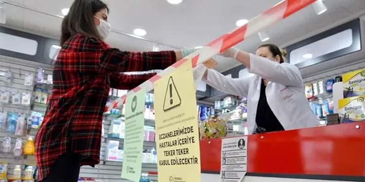 Salgında 57 eczacı yaşamını yitirdi Salgında 57 eczacı yaşamını yitirdi