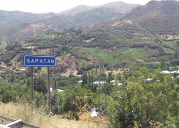 Şapatan’da karakoldan açılan ateş yangına neden oldu