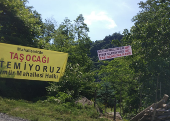 Ulubey’de taş ocağı mahkeme tarafından durduruldu