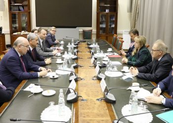 YSK Başkanı Akkaya, Rusya’da mevkidaşı Pamfilova ile görüştü