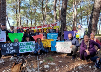 Akbelen Ormanı’nda bilirkişi keşfi yapıldı