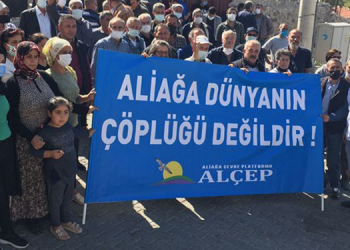 Aliağa’da mahalleli ÇED toplantısına izin vermedi