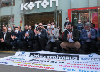 DEVA’dan ‘sokağa çıkın’ çağrısı