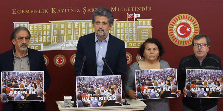 Halkın Bütçesi: Saray’daki şatafata son vereceğiz Halkın Bütçesi: Saray’daki şatafata son vereceğiz