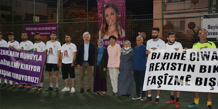 Deniz Poyraz futbol turnuvasının finali oynandı Deniz Poyraz futbol turnuvasının finali oynandı