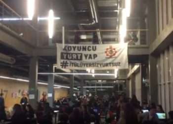 İTÜ Dayanışması: ”Koyuncu yurt yap!”