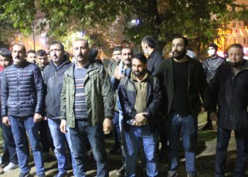 Katı atık işçileri baskılara karşı eyleme geçti