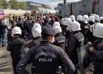 Katı atık işçileri tahliye edildi