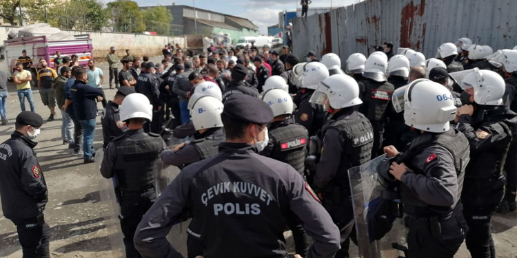 Katı atık işçileri tahliye edildi Katı atık işçileri tahliye edildi