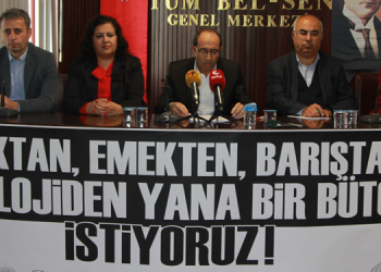 KESK: Savaşa değil barışa bütçe