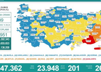 Koronadan 201 kişi daha yaşamını yitirdi