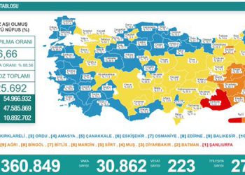 Koronadan 223 kişi daha hayatını kaybetti
