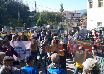 Köylüler ÇED toplantısına izin vermedi