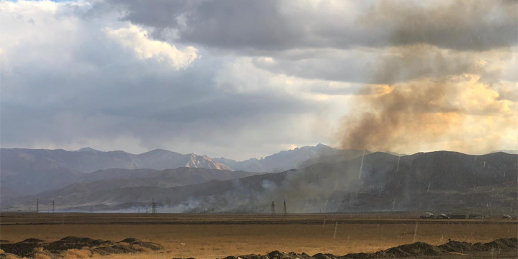 Kuş Cenneti’nde yangın Kuş Cenneti’nde yangın
