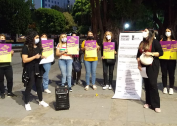 Mor Dayanışma’dan ‘Geçinemiyoruz’ eylemi