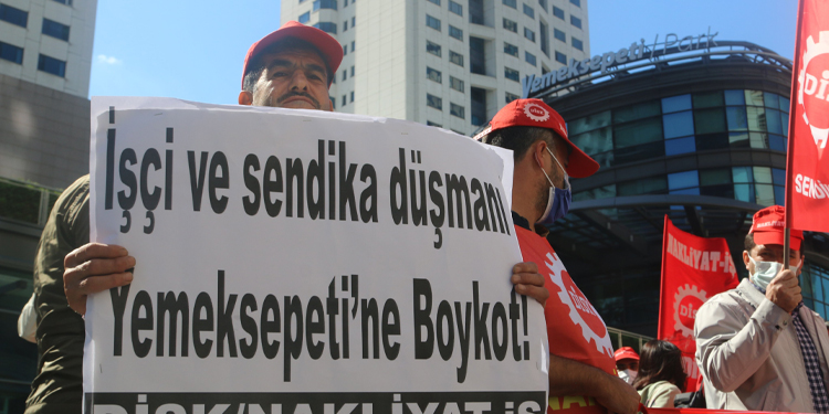 Sendikadan Yemeksepeti’ne boykot: Müşteri memnun, işçisi mutsuz Sendikadan Yemeksepeti’ne boykot: Müşteri memnun, işçisi mutsuz
