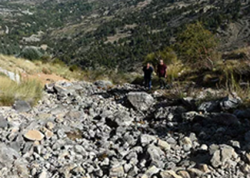 Uçarsu Şelalesi, ilk kez kurudu