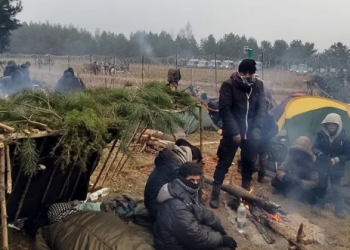 Belarus sınırındaki mülteciler Federe Kürdistan yönetimine tepkili