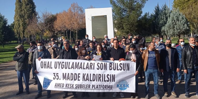 KESK’ten KHK’liler için eylemsellik çağrısı