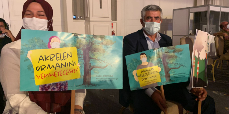 İkizköylülere ‘çevre savunuculuğu’ ödülü İkizköylülere ‘çevre savunuculuğu’ ödülü