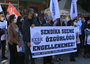 KESK’e geçmek isteyen emekçilerin tehdit edilmesine tepki