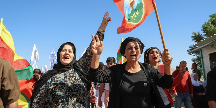 Sêmalka Sınır Kapısı’ndaki eylem 48’inci gününde Sêmalka Sınır Kapısı’ndaki eylem 48’inci gününde