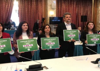 Bakan Bilgin’e asgari ücret protestosu