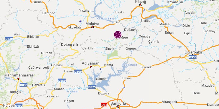 Malatya’da 5 büyüklüğünde deprem Malatya’da 5 büyüklüğünde deprem