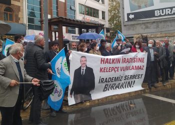 Behçet Yıldırım’ın tutuklanması protesto edildi