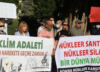 Çevreciler iklim krizine dikkat çekti