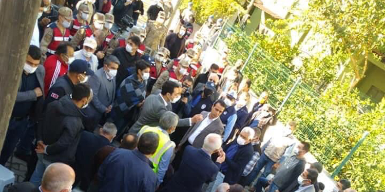 Erzin’de halk ÇED toplantısını yaptırmadı Erzin’de halk ÇED toplantısını yaptırmadı