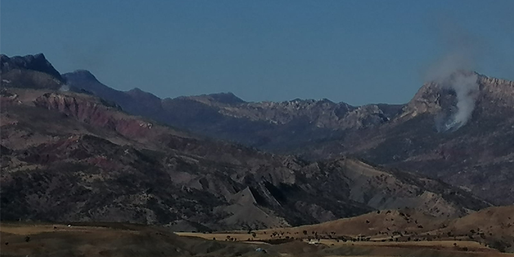 Gabar Dağı’nda yangın Gabar Dağı’nda yangın