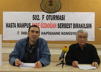 Hasta tutuklu Özdoğan ihtiyaçlarını karşılayamıyor