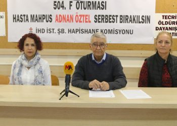 Hasta tutuklu Öztel için tahliye çağrısı Hasta tutuklu Öztel için tahliye çağrısı