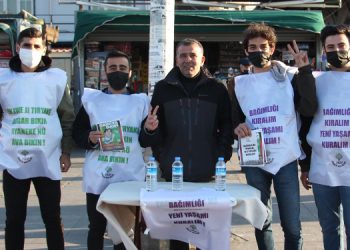 İstanbul’da ‘bağımlılığı kıralım’ standı