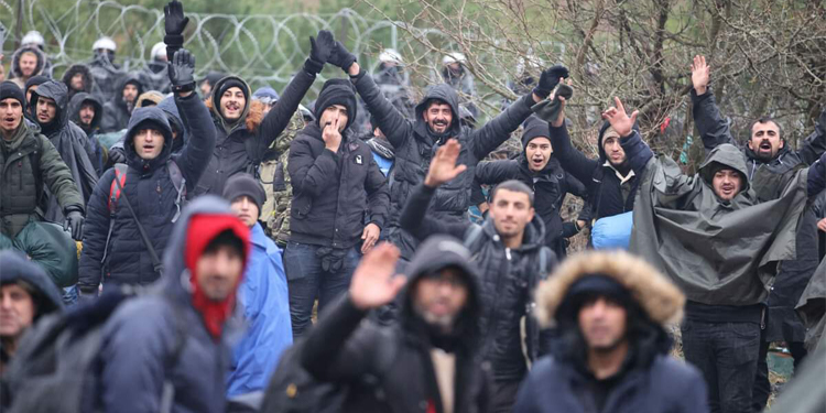 Almanya, Belarus-Polonya sınırındaki göçmenleri ülkeye almasının söz konusu olmadığını bildirdi Almanya, Belarus-Polonya sınırındaki göçmenleri ülkeye almasının söz konusu olmadığını bildirdi