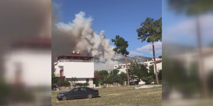 Mersin’deki yangın kontrol altına alındı Mersin’deki yangın kontrol altına alındı