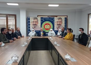 Adalet Nöbeti’ni ziyaret eden Türkdoğan: Talepleri herkesin talebidir