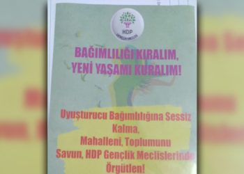 Uyuşturucu karşıtı bildiriye yasak