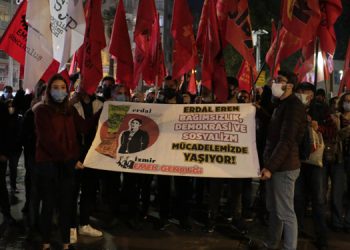 İzmir Emek Gençliği Erdal Eren’i andı